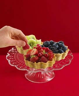 Fruit Healthy Food Strawberries Blackberries