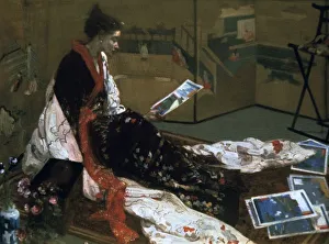 Harmony in Purple and Gold: Golden Screen, 1864. James Abbott McNeill Whistler Harmony in Purple and Gold: Golden Screen, 1864. James Abbott McNeill Whistler