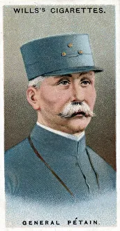 Henri Philippe Omer Petain (11856-1951) French soldier and statesman: superseded Henri Philippe Omer Petain (11856-1951) French soldier and statesman: superseded