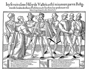 Henry III (1551-1589) King of France from 1584. Assassinated by friar Jacques Clement Henry III (1551-1589) King of France from 1584. Assassinated by friar Jacques Clement