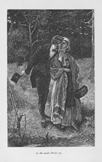 Hetty Sorrel, beloved of Adam Bede, meeting the young squire Arthur Donnithorne in Hetty Sorrel, beloved of Adam Bede, meeting the young squire Arthur Donnithorne in