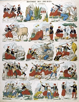 History of the Zouaves, French infantry regiments first raised in Algeria in 1831 History of the Zouaves, French infantry regiments first raised in Algeria in 1831