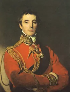 Military Prints: Print of Arthur Wellesley, 1st Duke of Wellington in military uniform