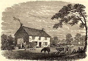 The house at Wylham near Newcastle, Northumberland, in which George Stephenson (1781-1848) The house at Wylham near Newcastle, Northumberland, in which George Stephenson (1781-1848)