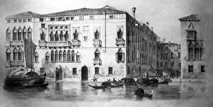 Venice Gallery: Illustration of The Palazzo Dolgin-Manin