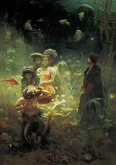 Ilya Repin Russian artist. (1884-1930) Sadko. 1876. Oil on canvas. Sadko (hero of Ilya Repin Russian artist. (1884-1930) Sadko. 1876. Oil on canvas. Sadko (hero of