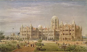 India, Bombay, Victoria Terminus Station, today Chhatrapati Shivaji Terminus India, Bombay, Victoria Terminus Station, today Chhatrapati Shivaji Terminus