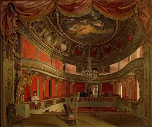 Interior of Marie Antoinettes Petit Trianon Theatre, by Antoinette Asselineau Interior of Marie Antoinettes Petit Trianon Theatre, by Antoinette Asselineau