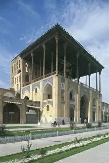 World heritage, iran esfahan isfahan lofty gate ali qapu