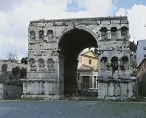 Roman God Gallery: Italy, Latium region, Rome, Arch of Janus, 4th century