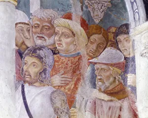 Italy, Piedmont Region, Alessandria province, fresco in chapel at Basilica of Santa Maria Italy, Piedmont Region, Alessandria province, fresco in chapel at Basilica of Santa Maria