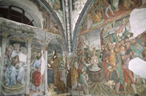 Italy, Piedmont, Serralunga di Crea, Sacro Monte di Crea, Basilica of Santa Maria Assunta Italy, Piedmont, Serralunga di Crea, Sacro Monte di Crea, Basilica of Santa Maria Assunta