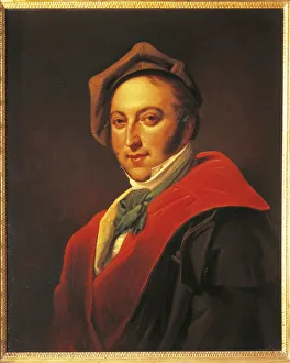 Italy, Portrait of Gioacchino Rossini Italy, Portrait of Gioacchino Rossini