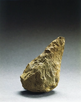 Italy, prehistory, lower paleolithic. Amygdale from Grotte di Torre Talao in Scalea Italy, prehistory, lower paleolithic. Amygdale from Grotte di Torre Talao in Scalea