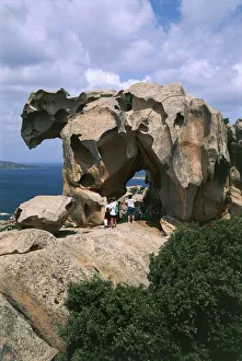 Italy, Sardinia Region, Olbia-Tempio Province, Capo d'Orso (Bears Head) rock at Palau Italy, Sardinia Region, Olbia-Tempio Province, Capo d'Orso (Bears Head) rock at Palau