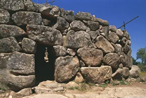 Italy, Sardinia, Tempio Pausania, province of Olbia-Tempio, Nuraghe Majori Italy, Sardinia, Tempio Pausania, province of Olbia-Tempio, Nuraghe Majori