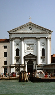 Italy, Venice, View of Santa Maria della Pieta church Italy, Venice, View of Santa Maria della Pieta church