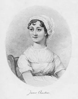 Jane Austen (1775-1817) c1810, 1902. English novelist remembered for her six great novels Jane Austen (1775-1817) c1810, 1902. English novelist remembered for her six great novels