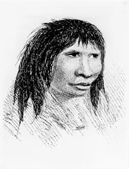 Jemmy Button, the Fuegian 'adopted' by the expedition, as he appeared in Jemmy Button, the Fuegian 'adopted' by the expedition, as he appeared in