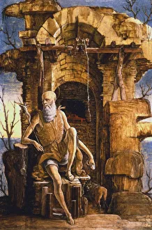 Jerome in the Desert'. St Jerome (c340-420) a father of Western Church Jerome in the Desert'. St Jerome (c340-420) a father of Western Church