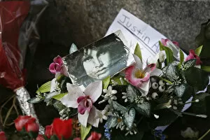 Roman Catholicism Gallery: Jim Morrissons grave at Pere Lachaise cemetery