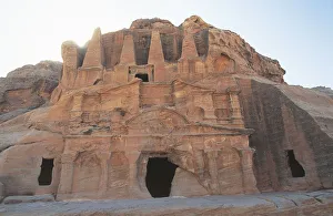 <b class=qtipBold><figcaption>Jordan, Petra, Tomb of Obelisks</figcaption></b><br>Jordan - Petra - Obelisks tomb<br><em>© DEA / C. SAPPA</em> Jordan, Petra, Tomb of Obelisks