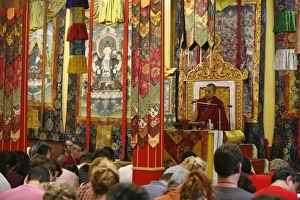 Khandro Rinpochate teaching at Vajradhara-Ling temple Khandro Rinpochate teaching at Vajradhara-Ling temple