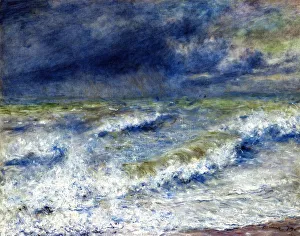 La vague (The Wave'), 1879. Oil on canvas. Pierre-Auguste Renoir (1841-1919) La vague (The Wave'), 1879. Oil on canvas. Pierre-Auguste Renoir (1841-1919)