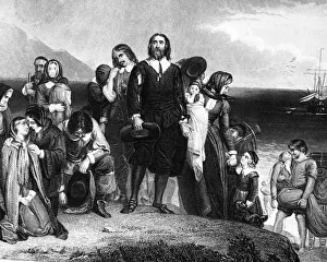 Landing of the Pilgrims at Plymouth, Massachusetts Landing of the Pilgrims at Plymouth, Massachusetts