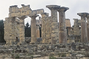 Libya, Cyrenaica, Cyrene, Zeus Temple Libya, Cyrenaica, Cyrene, Zeus Temple