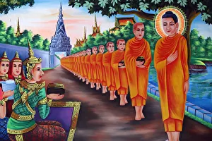 The Life of the Buddha, Siddhartha Gautama. During a visit to Rajagaha City The Life of the Buddha, Siddhartha Gautama. During a visit to Rajagaha City