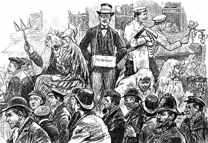 London Dockers' Strike, September 1889. Among the aims was establishment of minimum London Dockers' Strike, September 1889. Among the aims was establishment of minimum