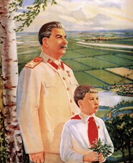 Long live and great prosper to our Motherland I. Stalin