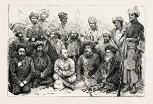 Major Cavagnari And Chief Sirdars At Jellalabad Major Cavagnari And Chief Sirdars At Jellalabad