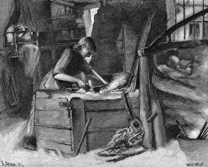 Making chains in the Cradley Heath district of the Black Country in the English Midlands Making chains in the Cradley Heath district of the Black Country in the English Midlands
