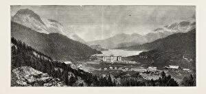 Images Dated 1st January 1884: The Maloja Valley