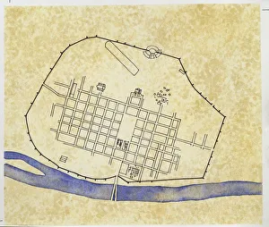 <b class=qtipBold><figcaption>Map of Roman Augusta Treverorum</figcaption></b><br>Ancient Rome - Map of Roman Augusta Treverorum, now Trier, Rheinland-Palatinate, Germany Map of Roman Augusta Treverorum