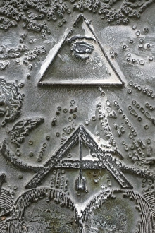 Editorial Religion Gallery: Masonic symbols at the Human Right Monument in the Paris Champ of Mars