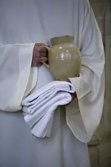 Easter Week Gallery: Mass in Saint Gervais catholic church run by a monastic community
