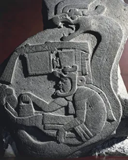 Mexico, Olmec civilization, Priest Relief Mexico, Olmec civilization, Priest Relief