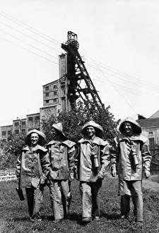 Mining family, alexander ivanovich torba (3rd from left) and his three sons (l to r) Mining family, alexander ivanovich torba (3rd from left) and his three sons (l to r)