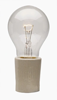 <b class=qtipBold><figcaption>Modern Light Bulb</figcaption></b><br><em>© Dorling Kindersley/UIG</em> Modern Light Bulb