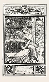 Mother Hulda. From Grimms Household Stories Mother Hulda. From Grimms Household Stories