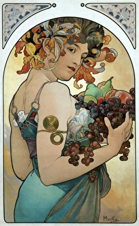 Mucha poster 1894. Alphonse Mucha,((24 July 1860 - 14 July 1939), Czech Art Nouveau painter Mucha poster 1894. Alphonse Mucha,((24 July 1860 - 14 July 1939), Czech Art Nouveau painter