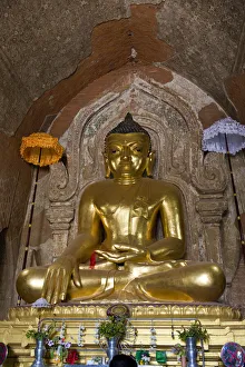 Myanmar, Bagan, Old Bagan, Old paya Myanmar, Bagan, Old Bagan, Old paya