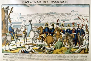 Napoleon at the Battle of Wagram, 5-6 July 1809. Decisive French victory under Napoleon Napoleon at the Battle of Wagram, 5-6 July 1809. Decisive French victory under Napoleon