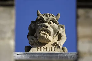 Nasty demon gargoyle of Exeter College, Oxford Nasty demon gargoyle of Exeter College, Oxford