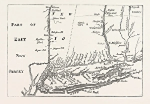 New York at the Beginning of the Eighteenth Century. (From Mathers Magnalia.) United