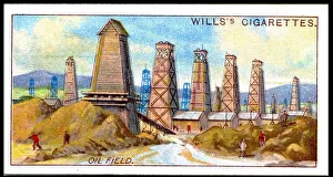 Nobel Brothers oil wells at Baku, Azerbaijan Nobel Brothers oil wells at Baku, Azerbaijan