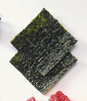 <b class=qtipBold><figcaption>Nori sheets</figcaption></b><br><em>© Dorling Kindersley/UIG</em> Nori sheets